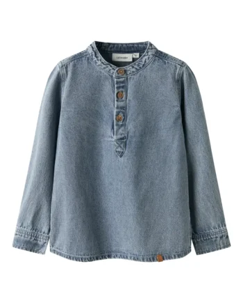 Taya Denim Skjorte Medium Blue Denim 116