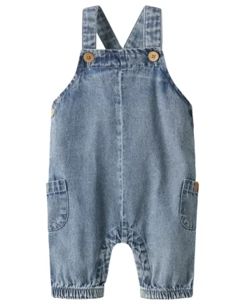 Taya Denim Smækbukser Medium Blue Denim 86