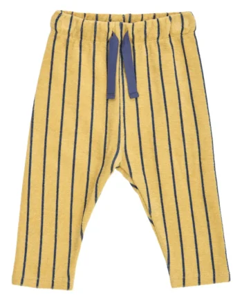 Terry Stribede Bukser Hemp  Navy 80