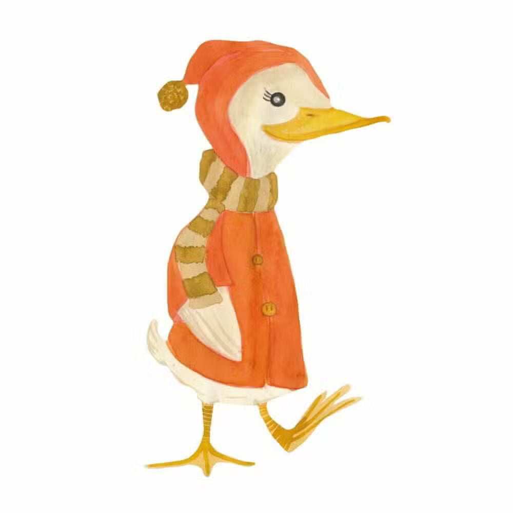 That X27 Mine Wallsticker Petra The Duck