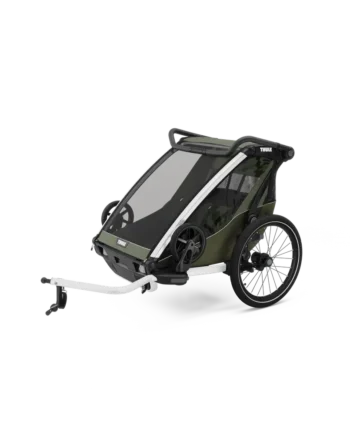 Thule Chariot Lite Double Cykelvogn Vintage Green