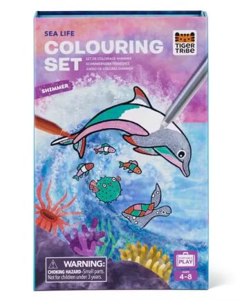 Tiger Tribe Tegnesæt Shimmer Sea Life