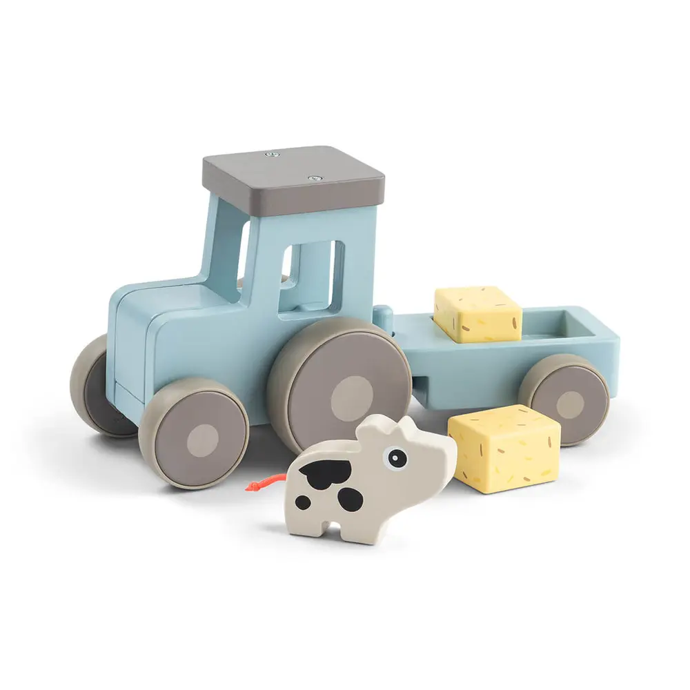 Tiny Farm Traktor Dotti Blå