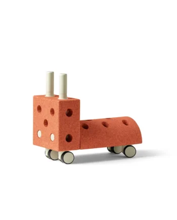 Tiny Ride Burnt Orange   Dusty Green