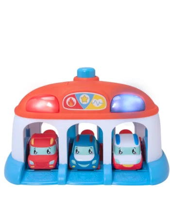 Tiny Teamsterz Tumblers Rescue Hq With   Cars