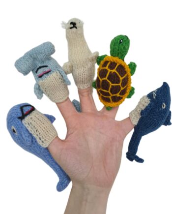Titicaca Fingerdukke Havets Dyr Assorteret