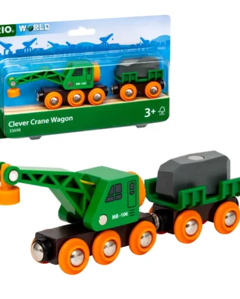 33698 Togvogn Med Kran