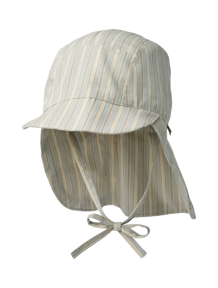 Tonga Uv Solhat Blue Ocean Stripe 48-51cm