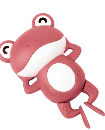 Træk Op Badedyr Frø Pink