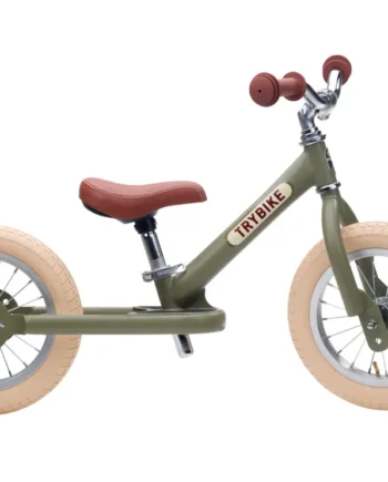 Løbecykel   -hjulet  Vintage Grøn