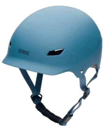 Trybike Cykelhjelm Retro Vintage Blå- : 51-56 Cm