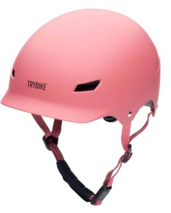 Trybike Cykelhjelm Retro Vintage Rosa- : 51-56 Cm
