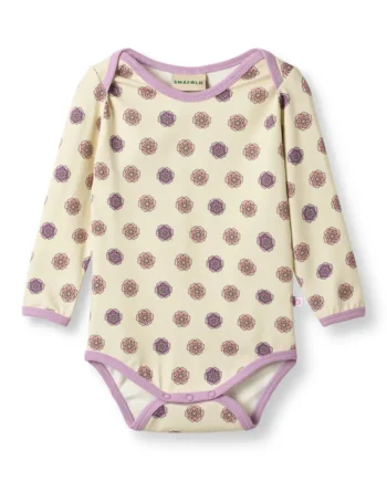 Ulm Langærmet Body Blomster Vanilla 80