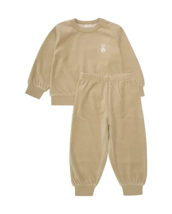 Velour Jogging Sæt Sesame 98