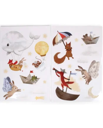 Wallstickers Dreamy Adventurers
