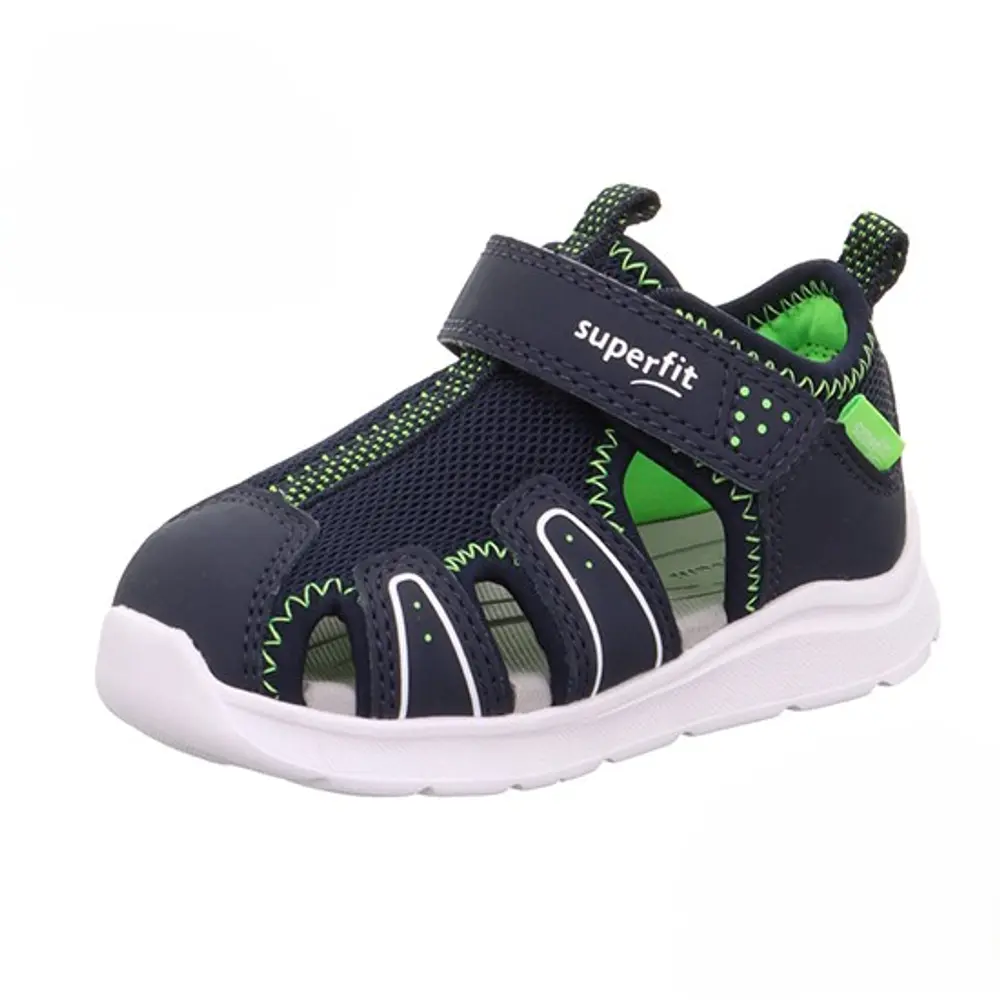 Wave Sandal Blå Lysegrøn 20