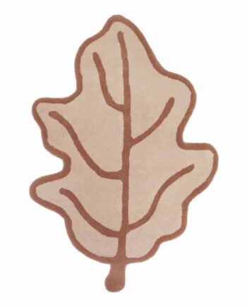 We Are Bitte Leaf Gulvtæppe Brown