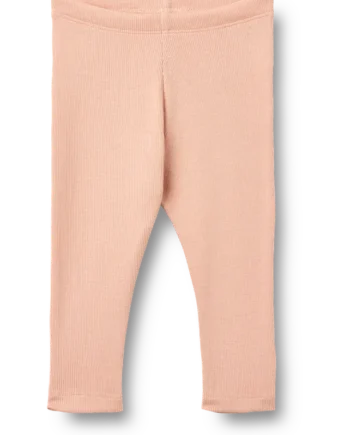 Maddy Rib Leggings Rose Cloud 86