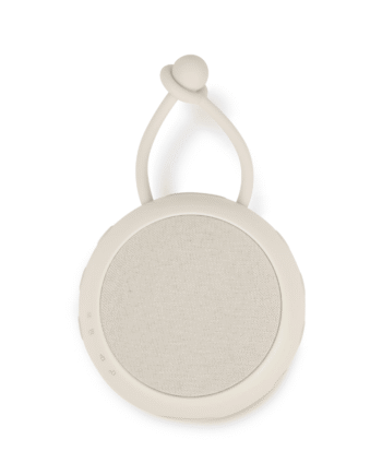 White Noise Speaker    Natlampe Moonboon Cream White
