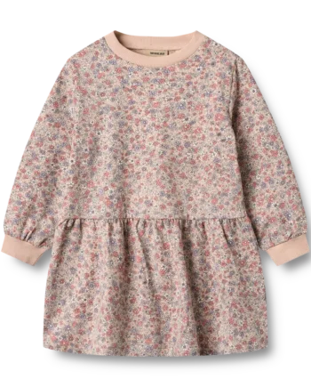 Zenia Sweat Kjole Rose Dust Flowers   år