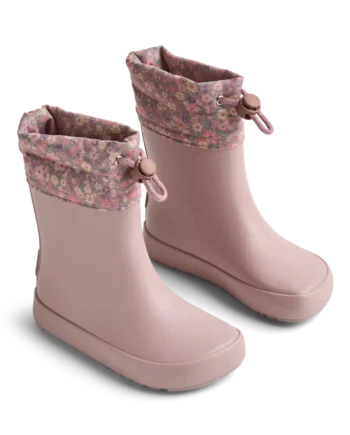 Zerro Barefoot Termo Gummistøvle Powder Flower Meadow 29