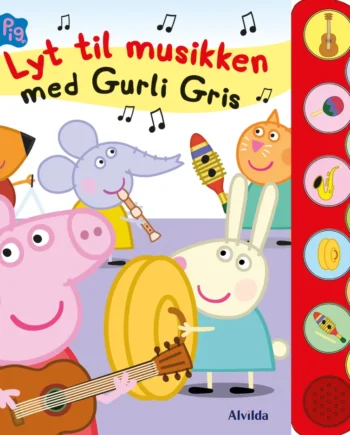 10-knaps Lydbog -lyt Til Musikken Med Gurli Gris