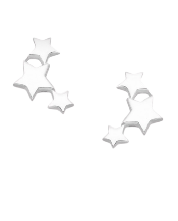 ørestikke Sølv Stjerner