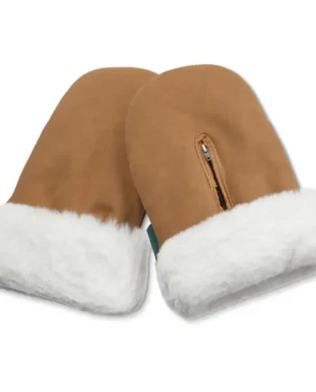 østerbro Handsken Mini Brown Faux Suede