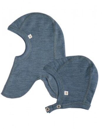 -pak Uldhuer Til Baby  Elefanthue   Hjelm   100  Merinould 50 56 Blue Melange
