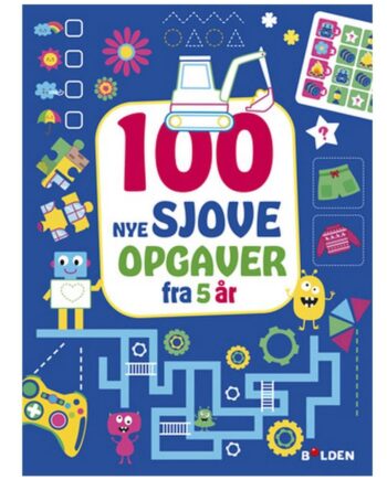 Aktivitetsbog 100 Nye Sjove Opgaver   år Blå