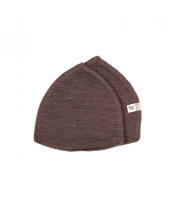 Ammeindlæg   100  økologisk Merino Uld    Sæt  Oeko-texâ  Plum Melange Small  Ca  12 Cm   Diameter