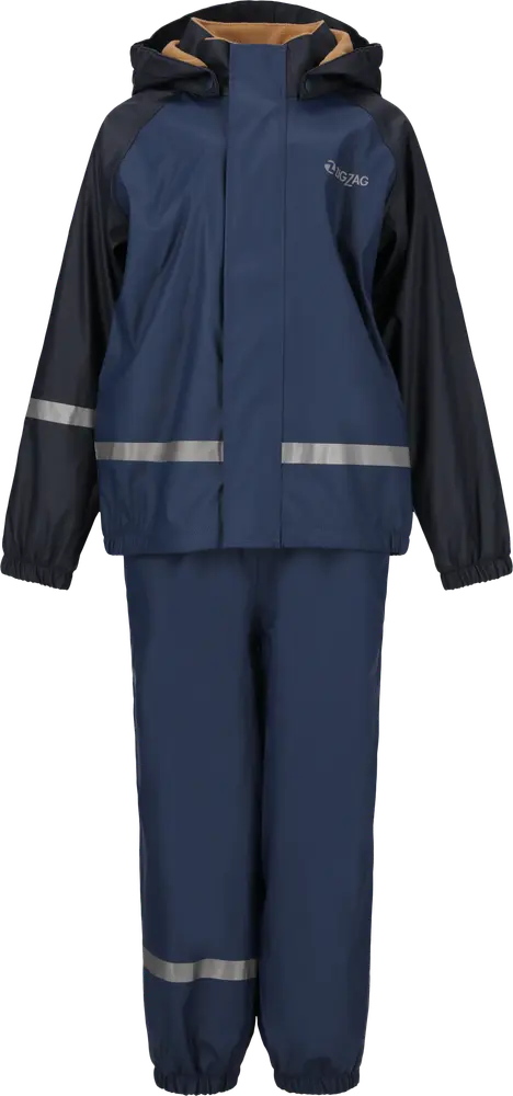 Augus Regnsæt    Fleece Dark Denim 104
