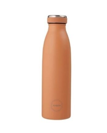 Aya Ida  Drinking Bottle  Drikkeflaske Med Låg  500 Ml  Organic Peach
