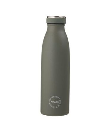 Aya Ida  Drinking Bottle  Drikkeflaske Med Låg  500 Ml  Tropical Green