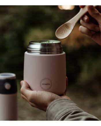 Aya Ida  Food Ie Lunch Box  500 Ml  Soft Rose
