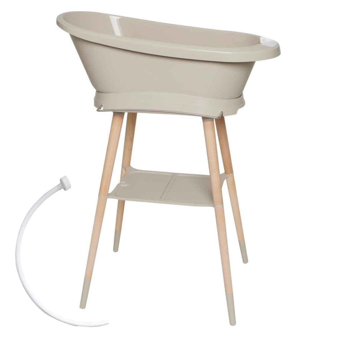 Bébé-jou Bundle  Sense Edition Babybadekar  Stativ Og Slange