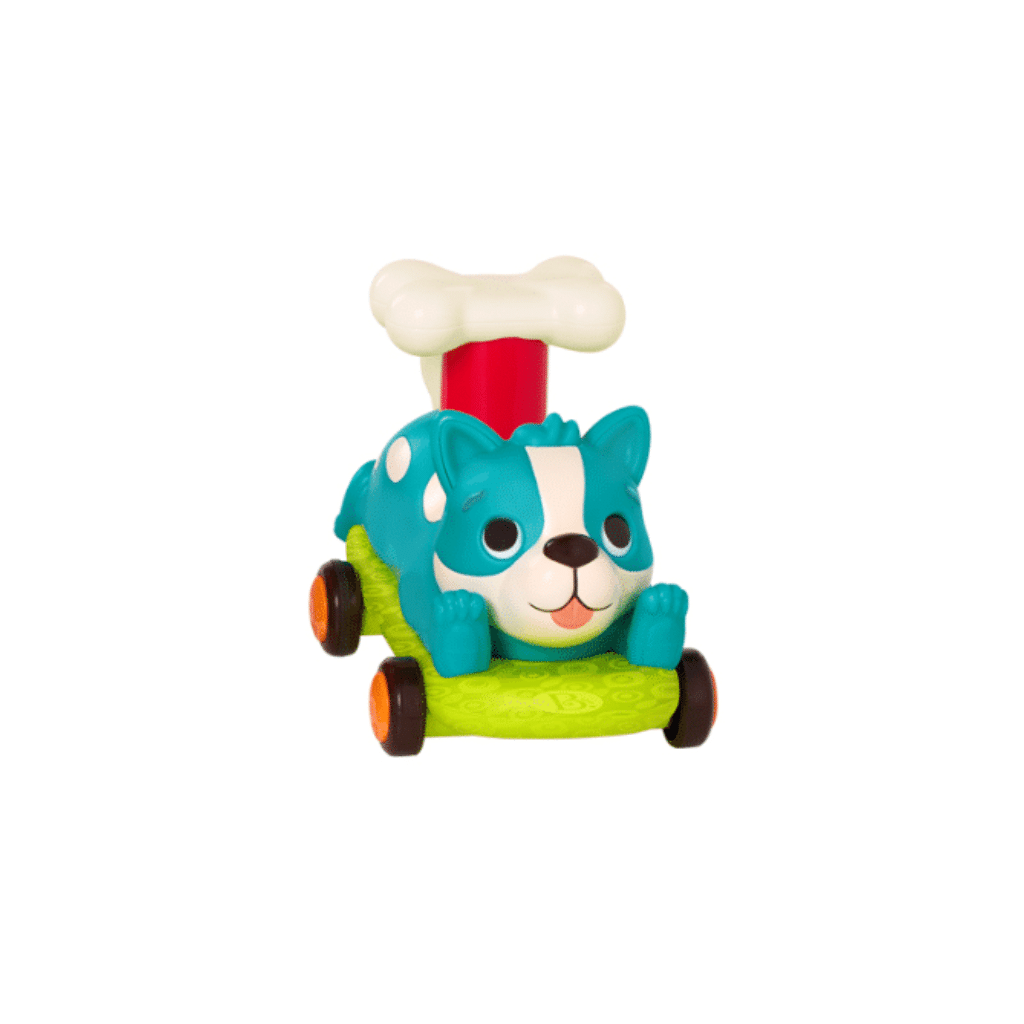 Toys  Push And Go Dyrebiler Turkis Hund