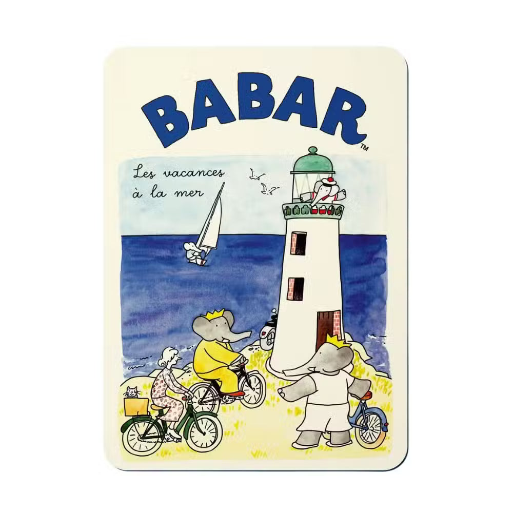 Babar Postkort På Ferie
