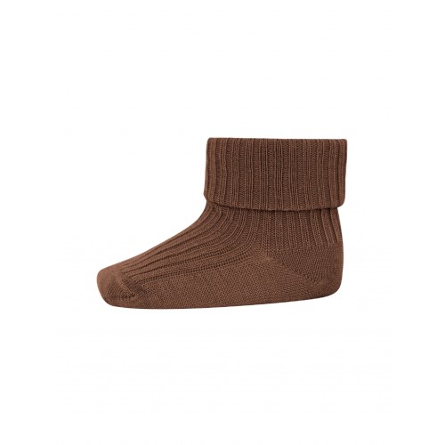 Baby Ankel Strømper   Merino Uld Med Ombuk