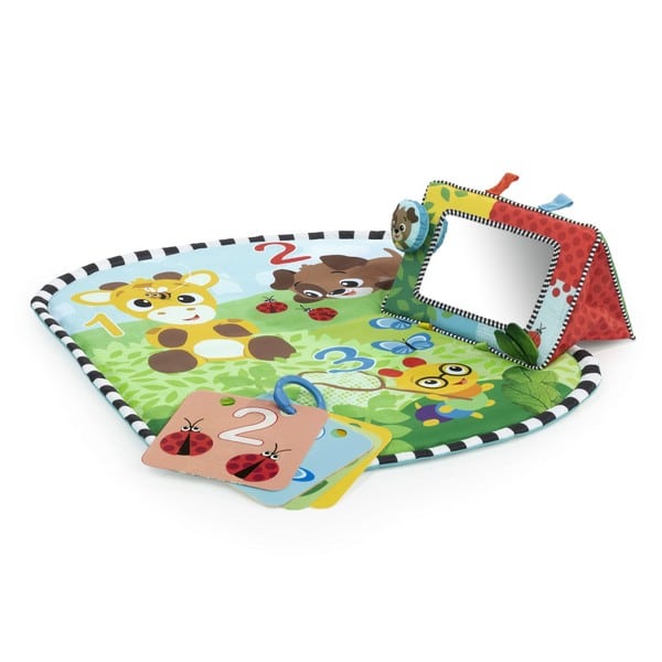 Baby Einstein Discovery Garden Aktivitetstæppe   Gulvspejl Hape