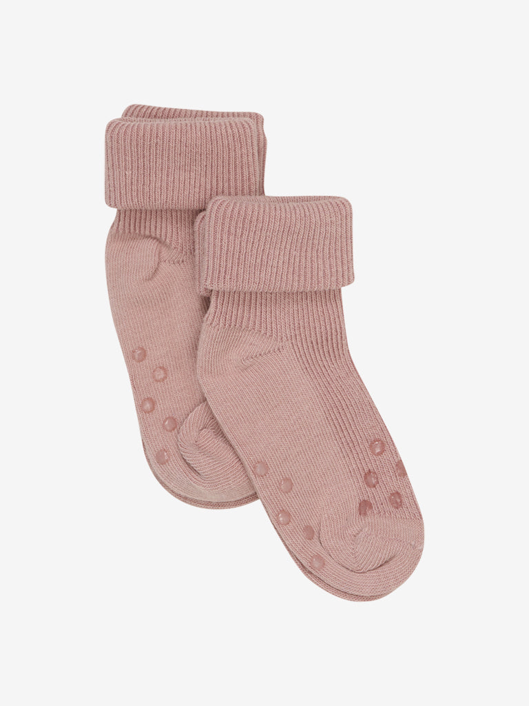 Baby Rib Sock    Abs   -pack  Rose Cloud 15 18
