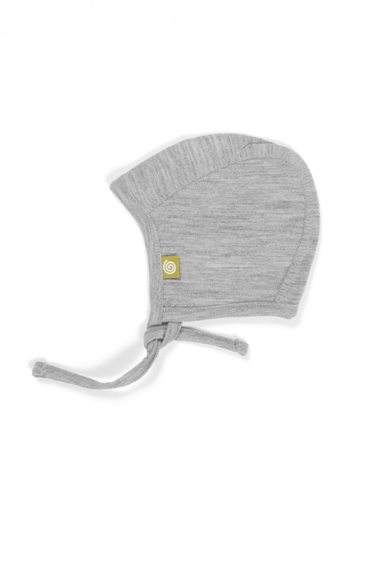 Baby Uldhjelm Gråmeleret