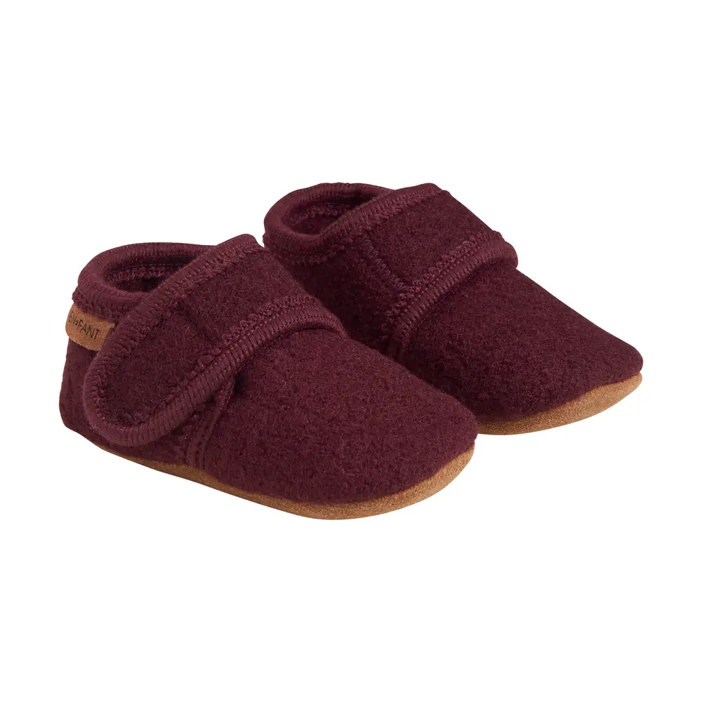 Baby Wool Slippers Winetasting 21-22