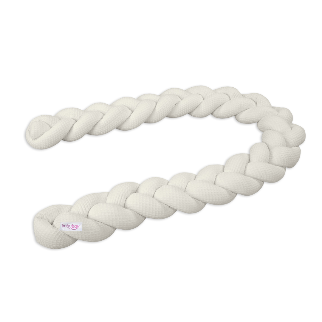 Babybay Flettet Sengerand 180 Cm Ivory
