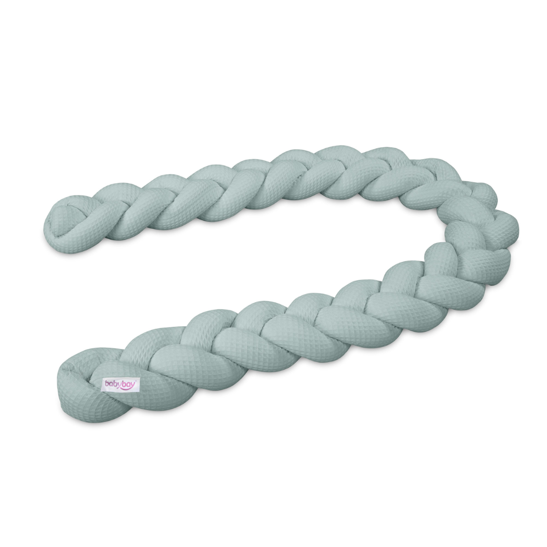 Babybay Flettet Sengerand 180 Cm Soft Blue