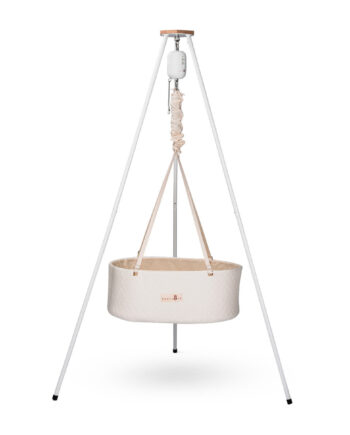 Babynohr  Hængevugge Med Motor Bundle  Oval Babynohr Dk