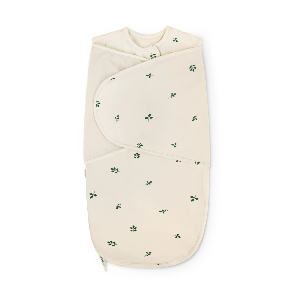Babysvøb Med Nem Velcro Lukning Moonboon Leaf New