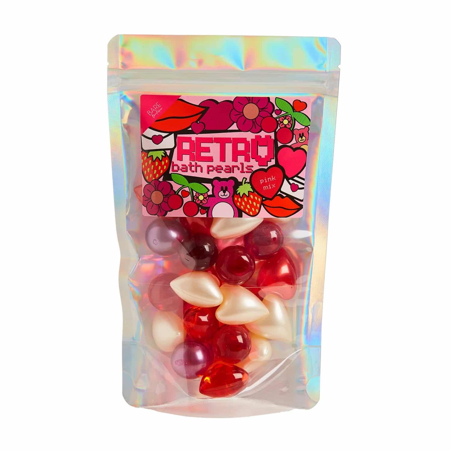 Badeperler Retro Pink Mix