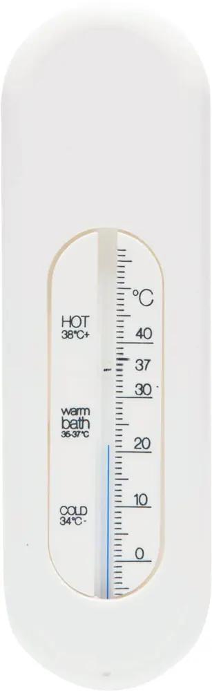 Badetermometer Uni White