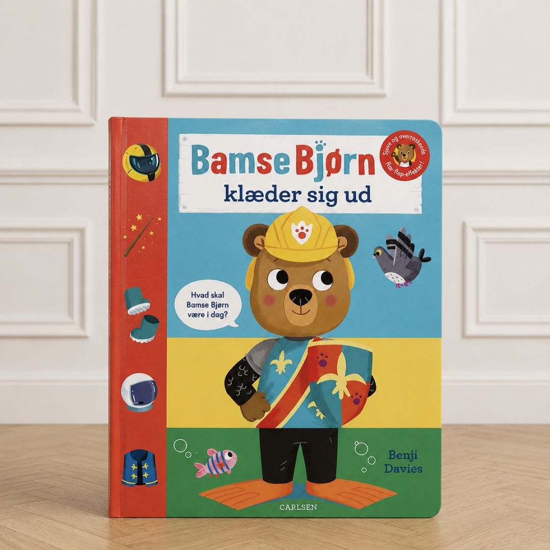 Bamse Bjørn Klæder Sig Ud Carlsen